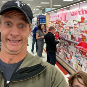 Penn Holderness Instagram - We hew. am not the only person showing procrastinaCHIN. getting a last second ValenCHINes card. Like 20 dudes (and one girl) here. #doublechinforthewin