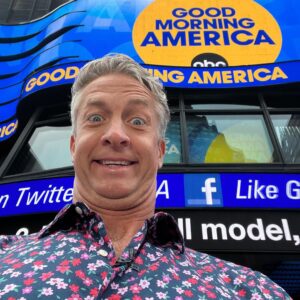 Penn Holderness Instagram - Good Morning America is quite the productCHIN!