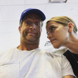 Penn Holderness Instagram - Sooo, I’m in the EmerCHINcy room!
Probably nothing but I have some chest pain and I spent 12 hours yesterday driving and sitting on a runway so they are testing me for a pulmonary CHINbolism. My wife says this is no time for chin puns.