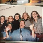 Penn Holderness Instagram - So apparently I’ve been doing this for 26 years. This is from my freshman year at VirCHINia. And yes that is an Elvis tie with a denim shirt. FaCHIN mogul. @doublechinstagram