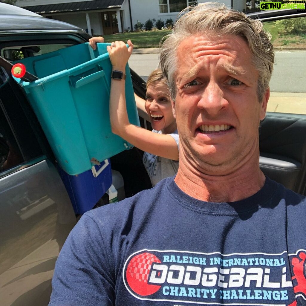 Penn Holderness Instagram - My wife just threw away everything. Everything is in my car. OrganizaCHIN sucks. #doublechinstagram