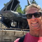 Penn Holderness Instagram - This is a pretty sweet CHINperial fighter. Is this the one that drives the CHINperor around, or maybe the one that drives Kylo CHIN? #doublechinstagram Star Wars: Galaxy’s Edge