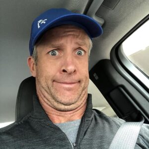 Penn Holderness Instagram - Just landed in LA. driver: you guys excited? “There’s gonna be another bigger earthquake any day”. Me: (checks pants for defecaCHIN) #doublechinstagram