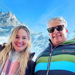 Penn Holderness Instagram - Greetings from CHINmonix! About to go to the Summit of L’Aiguille du Midi, which is a very high elevaCHIN.