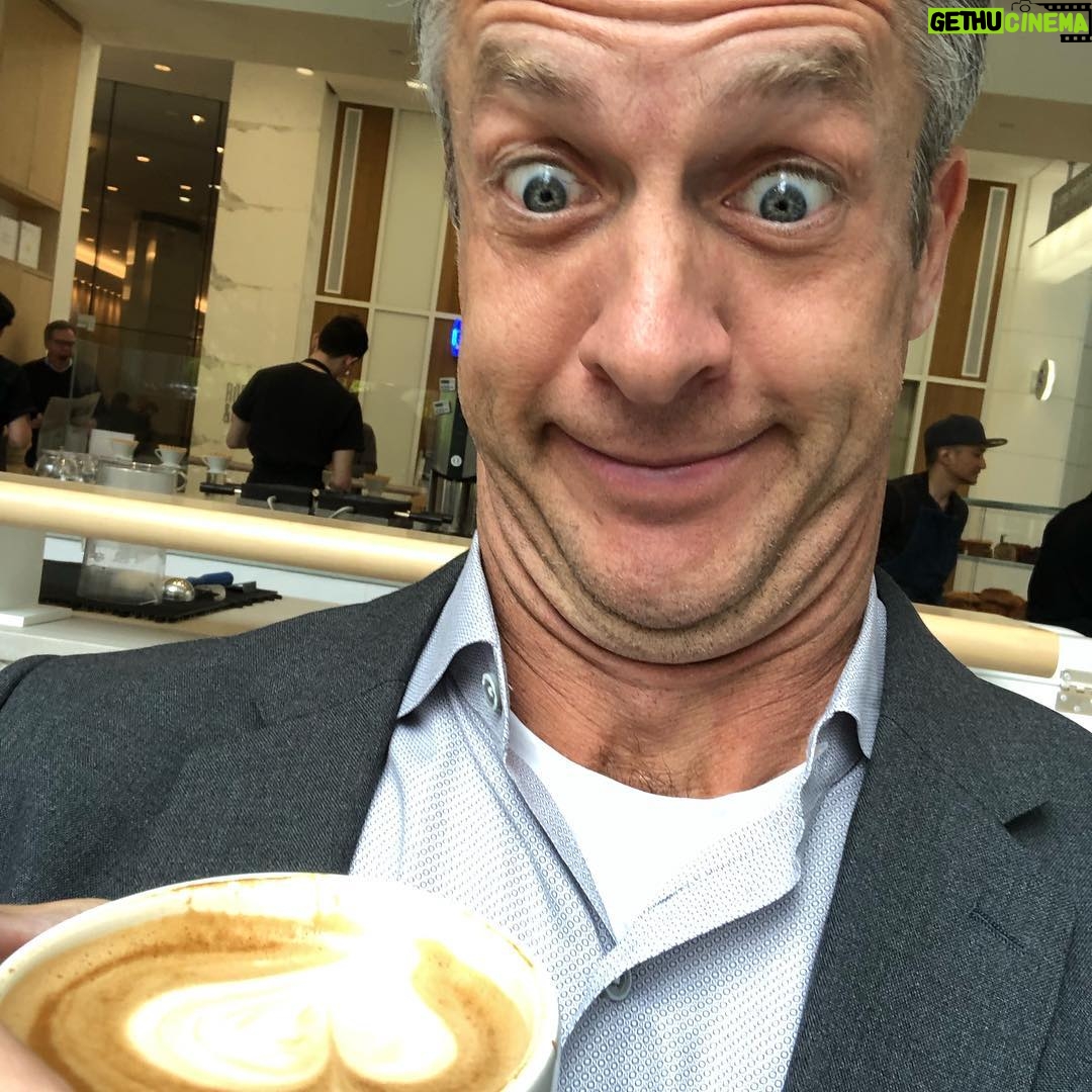 Penn Holderness - 802 Likes - I have a new thing that I like- Oat Milk Lattes! Got this one in BosCHIN. #doublechinstagram