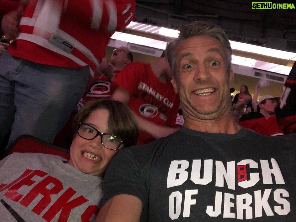 Penn Holderness Instagram - LETS GO CHINS!!!!.... I mean LETS GO CANES. #BunchofChins #doublechinstagram