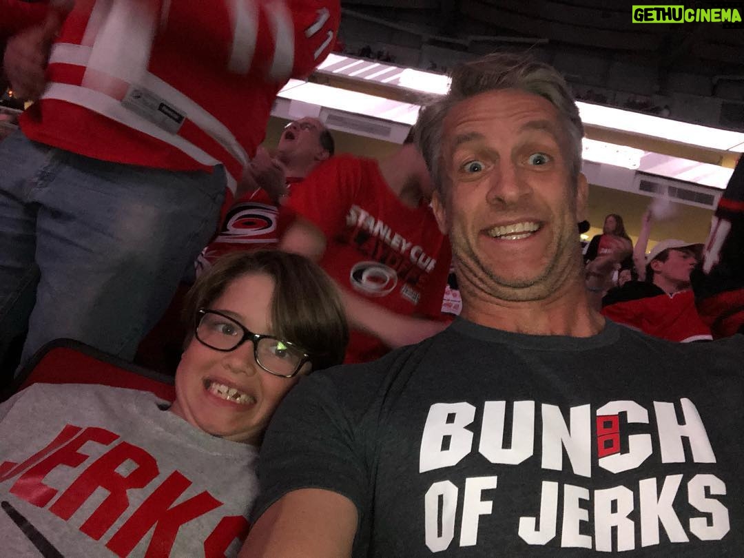 Penn Holderness - 876 Likes - LETS GO CHINS!!!!.... I mean LETS GO CANES. #BunchofChins #doublechinstagram