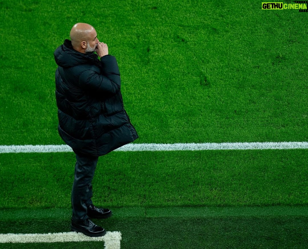 Pep Guardiola Instagram - #facup fourth round @spursofficial 0-1 @mancity #mancity