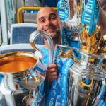 Pep Guardiola Instagram - The BEST @pepteam snaps through the years 🎞️🎂