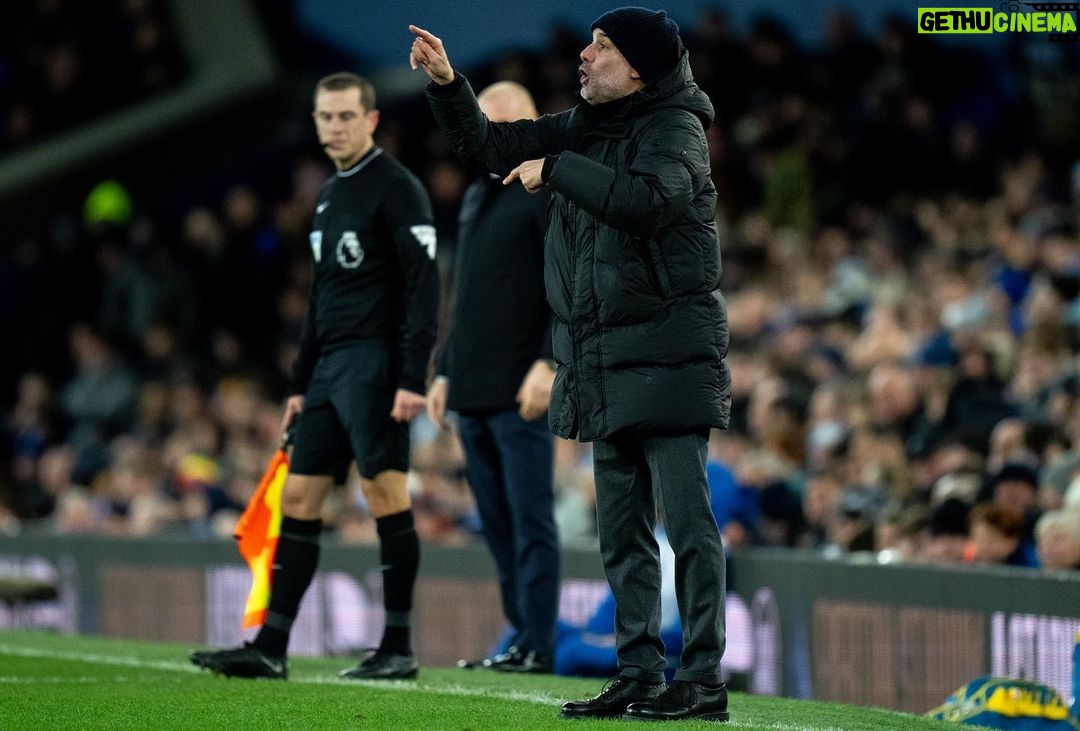 Pep Guardiola Instagram - #premierleague (18) @everton 1-3 @mancity #evemci #mancity