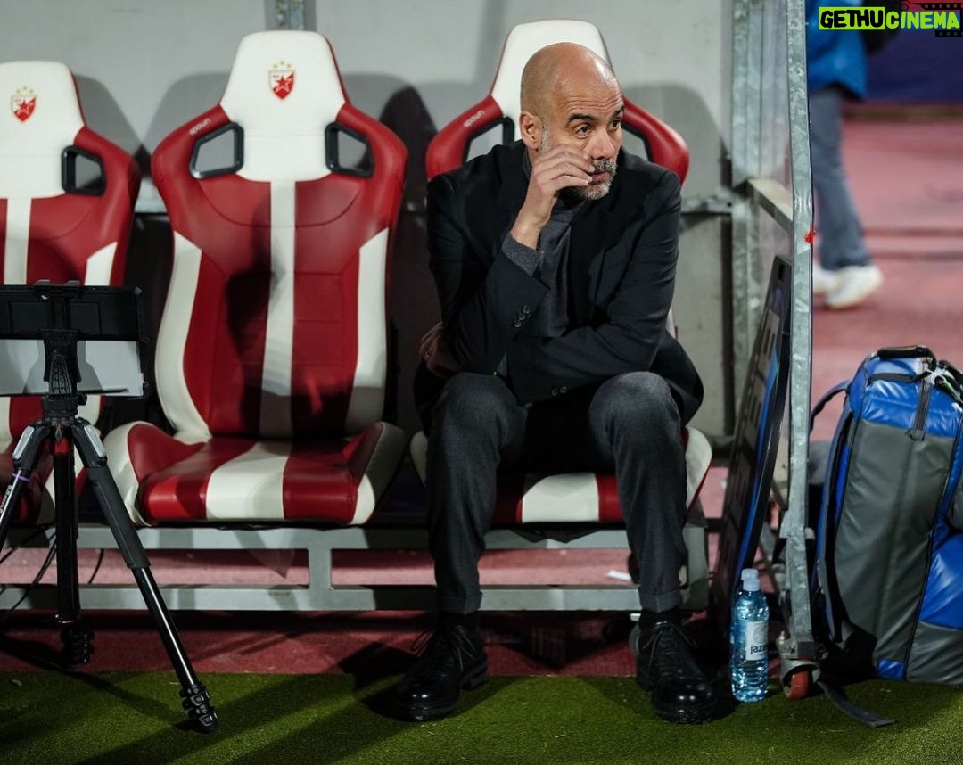 Pep Guardiola Instagram - #championsleague (6) @crvenazvezdafk 2-3 @mancity #ucl #mancity