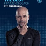 Pep Guardiola Instagram - Our boss is the BEST! 🙌 @pepteam is #TheBest FIFA Men’s Coach 2023! 🩵
