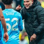Pep Guardiola Instagram - A special moment! 🩵👏
