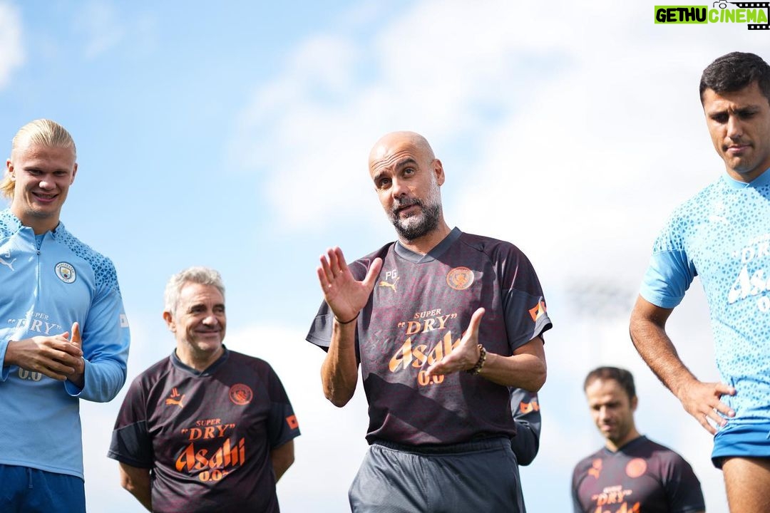 Pep Guardiola Instagram - 🔜 @westham #mancity 📷 @tomflathers_mcfc
