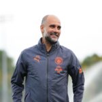 Pep Guardiola Instagram - Back at CFA #mancity 📷 @tomflathers_mcfc