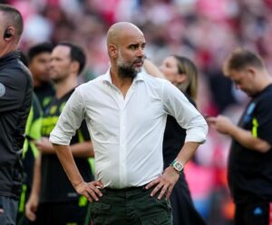 Pep Guardiola Instagram - #communityshield 
@arsenal 1(4)-1(1) @mancity 
#mancity