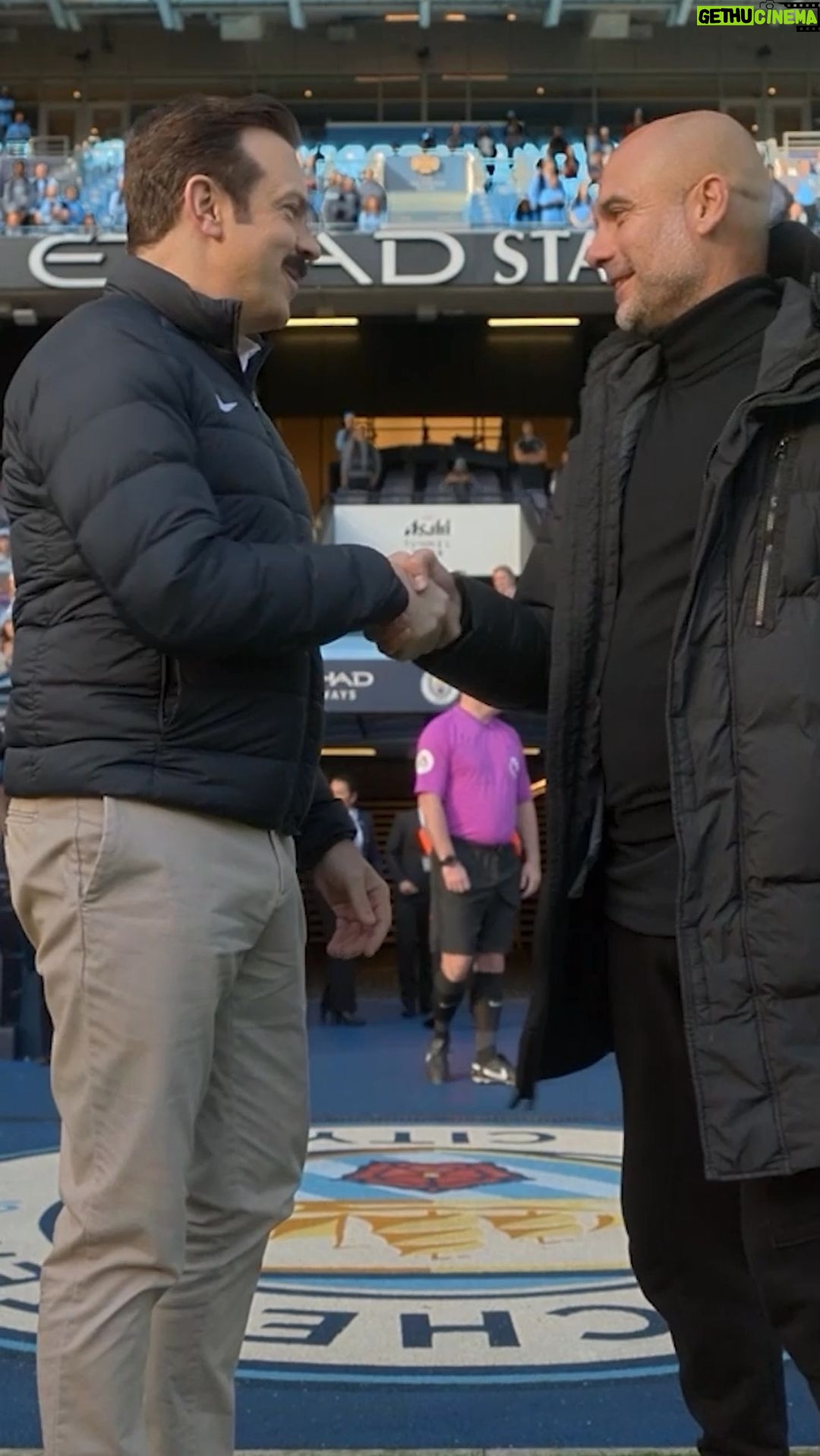 Pep Guardiola - 1.1 Million Likes - @pepteam 🤝 Ted Lasso
Available to stream on @appletv 📺
