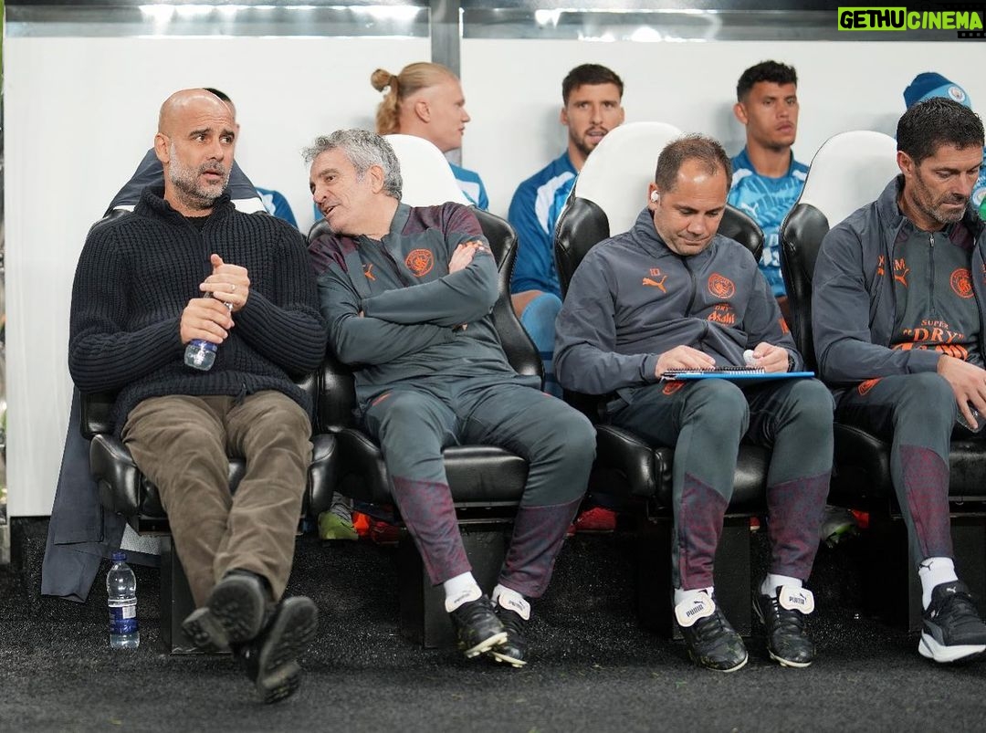 Pep Guardiola Instagram - #carabaocup (Round 3) @nufc 1-0 @mancity #mancity