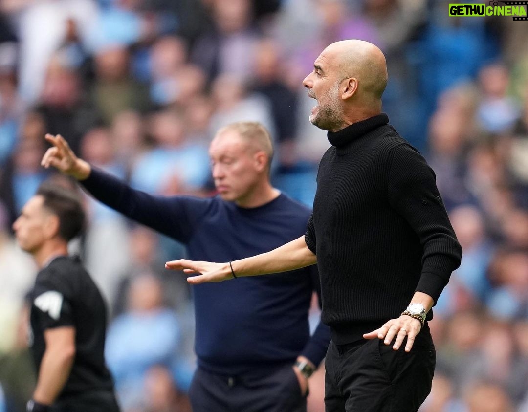 Pep Guardiola Instagram - #premierleague (6) @mancity 2-0 @officialnffc #mcinfo #mancity