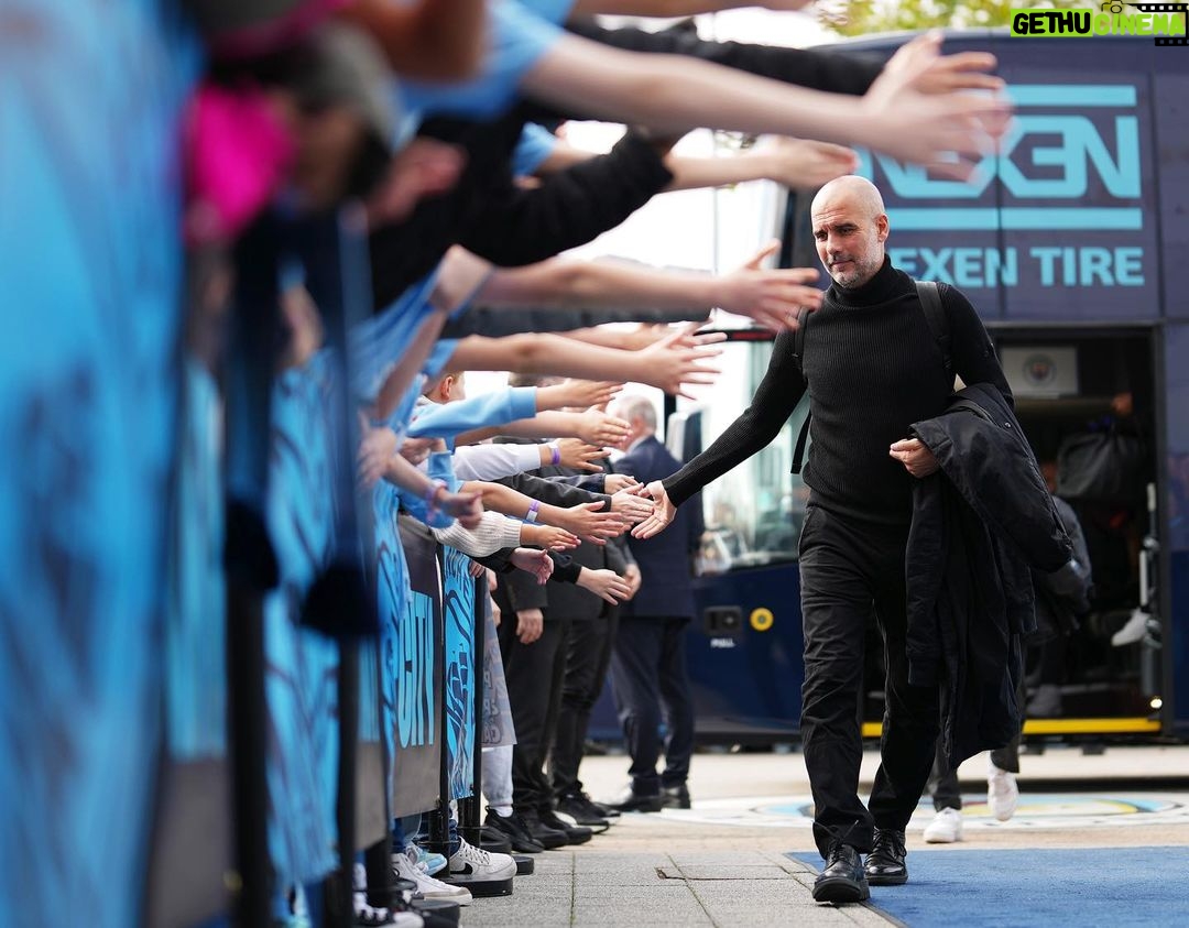 Pep Guardiola Instagram - #premierleague (6) @mancity 2-0 @officialnffc #mcinfo #mancity