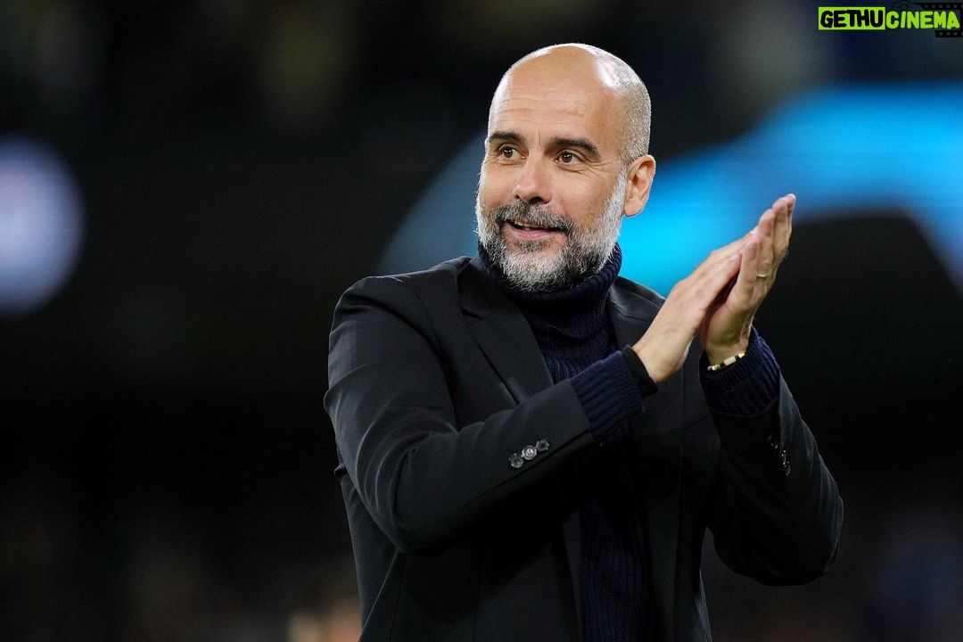 Pep Guardiola Instagram - #championsleague @mancity 3-1 @crvenazvezdafk #ucl #mancity