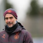 Pep Guardiola Instagram - Back at CFA #mancity 📷 @tomflathers_mcfc