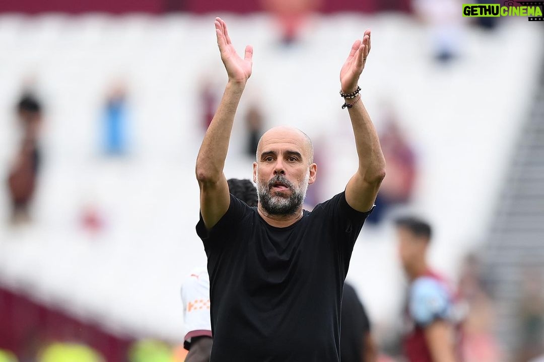 Pep Guardiola Instagram - #premierleague (5) @westham 1-3 @mancity #whumci #mancity