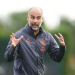 Pep Guardiola Instagram - Back at CFA #mancity 📷 @tomflathers_mcfc