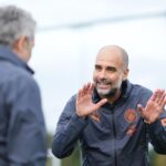 Pep Guardiola Instagram - Back at CFA #mancity 📷 @tomflathers_mcfc