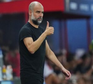 Pep Guardiola Instagram - #uefasupercup Winners!
@mancity 1(5)-1(4) @sevillafc 
#mancity