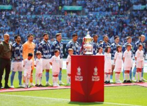 Pep Guardiola Instagram - 22/23 #facup Champions!
@mancity 2-1 @manchesterunited 
#facupfinal #mancity