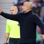 Pep Guardiola Instagram – #premierleague 
@officialbhafc 1-1 @mancity 
#bhamci #mancity