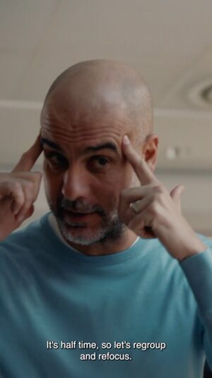 Pep Guardiola Instagram - It’s half time and the second half is where we can win it!

2023 marks ‘half time’ on the UN’s Sustainable Development Goals. Together with @xylem_inc we can take small actions to tackle our water goals.

Be a Water Champion at alltoplayfor.com and discover how you can make a difference! 

#alltoplayfor #waterchampions.