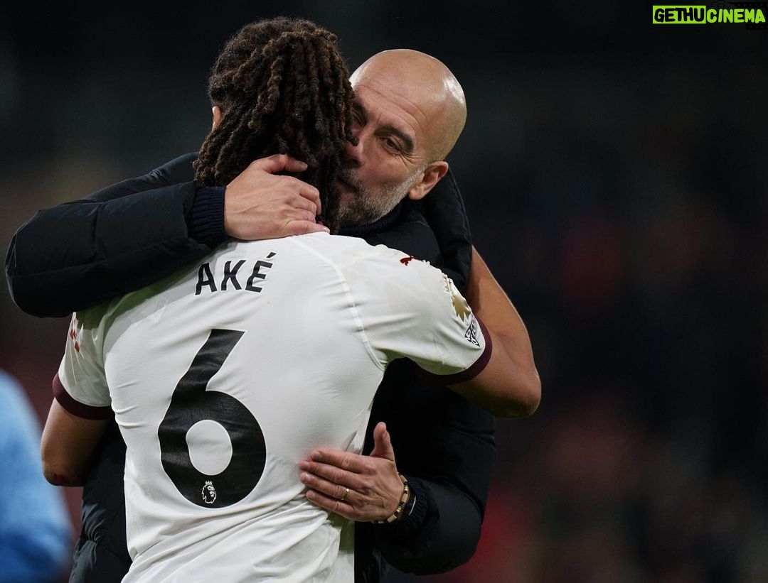 Pep Guardiola Instagram - #premierleague (26) @afcb 0-1 @mancity #boumci #mancity