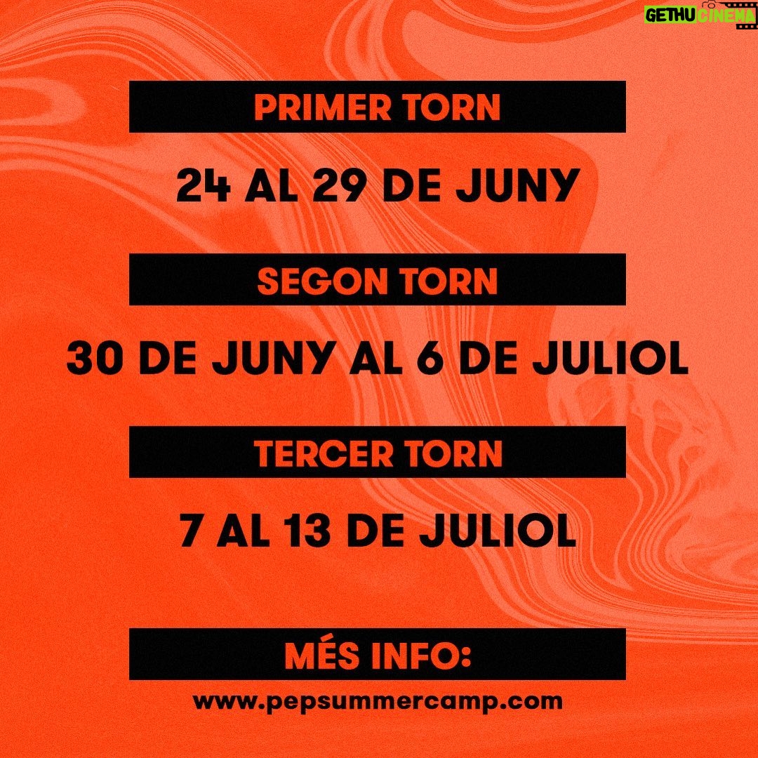 Pep Guardiola Instagram - 🚨 PERÍODE D’INSCRIPCIONS OBERT! 💥 Un dia marcat en vermell al nostre calendari. Ja pots apuntar-te i unir-te al gran equip que formem el @PepSummerCamp. Futbol i diversió durant tres setmanes. 🗓️ Corre... que les places volen. No t’ho pots perdre. T’esperem aquest estiu a Rialp! 💻 Inscriu-te a través del link de la nostra biografia. #PepSummerCamp