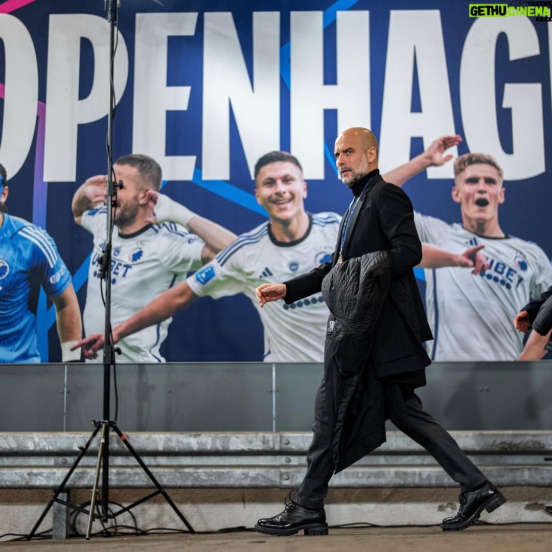Pep Guardiola Instagram - #championsleague Last 16 1st leg @fc_kobenhavn 1-3 @mancity #ucl #mancity