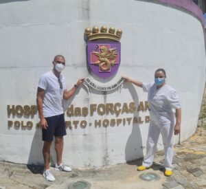 Pepe Instagram - “QUE GLÓRIA ALCANCE POR SABER CUIDAR”
•
Obrigado ao Hospital das Forças Armadas pelo cuidado no processo de vacinação e pelo recebimento. Foi uma enorme honra para mim  poder conhecer de perto o vosso trabalho nas diferentes áreas da saúde.
•
Obrigado à ciência 👏