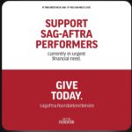 Peri Gilpin Instagram - If you want to support the strike please consider donating to our Foundation’s Financial Assistance Program for @sagaftra members. Families are in urgent need due to the work stoppage- much of the work stopped weeks before May 1. All donations to this program go directly to SAG-AFTRA members in urgent need and are greatly appreciated! Learn more @sagaftrafound ❤️