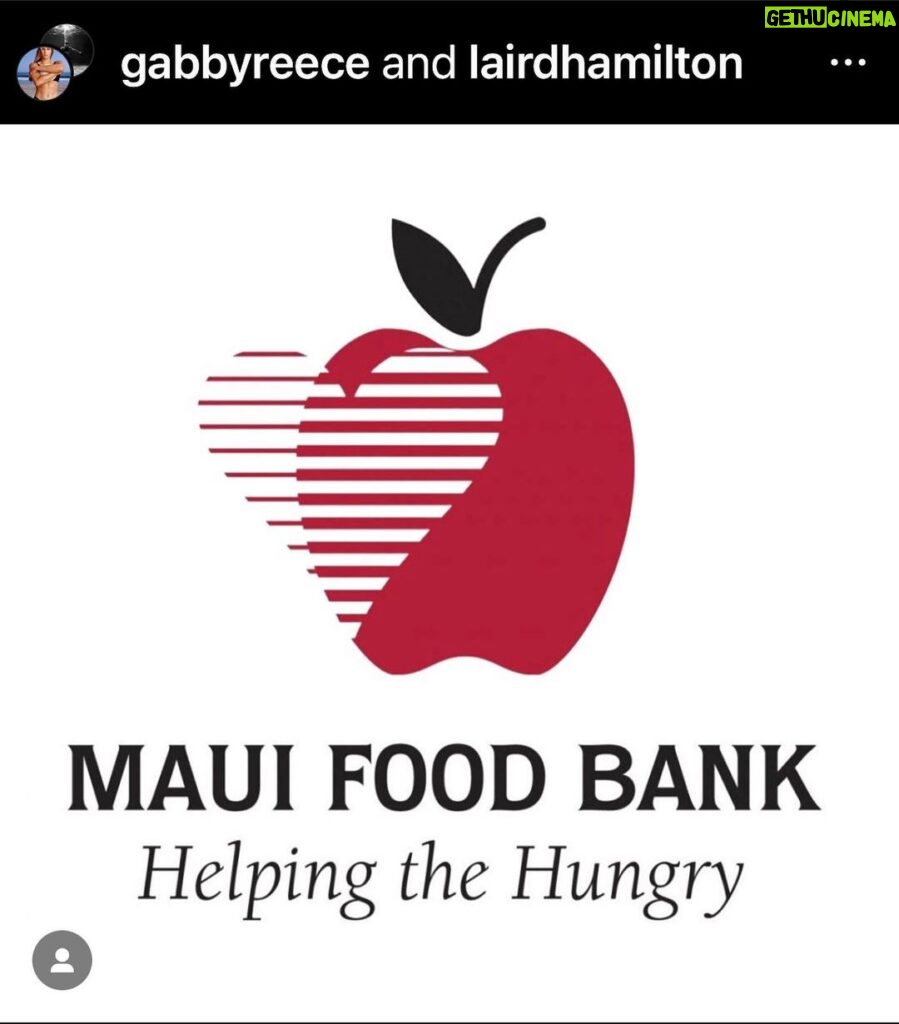 Peri Gilpin Instagram - We are sending love to the people of Maui and everyone impacted by the wildfires. If you are looking for organizations that are helping the people impacted by the wildfires here are some- @hawaiicommunityfoundation @mauifoodbank @bgch808 @foodlandhi @mauihumanesociety