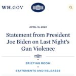 Peri Gilpin Instagram – I’m sorry, just realized it’s difficult to read the most powerful part of President Biden’s statement-“It is within congress’ power to require safe storage of firearms, require background checks for all gun sales, eliminate gun manufacturer’s immunity from liability and ban assault weapons and take action.” For our kids. For their kids. USA