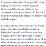 Peri Gilpin Instagram – I’m sorry, just realized it’s difficult to read the most powerful part of President Biden’s statement-“It is within congress’ power to require safe storage of firearms, require background checks for all gun sales, eliminate gun manufacturer’s immunity from liability and ban assault weapons and take action.” For our kids. For their kids. USA