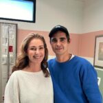 Peri Gilpin Instagram - Great working with @maxminghella 🩷