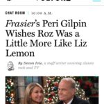 Peri Gilpin Instagram - I loved talking with Devon Ivie @vulture Chat Room. I think we have the same taste in TV Shows 💕
