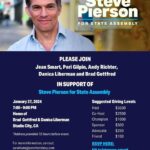 Peri Gilpin Instagram - I’m excited to support Steve because he and his wife Melinda McGraw are 30+ year residents of Assembly District 44, which he is running to represent, and 30+ year members of SAG-AFTRA, too. If elected, Steve will be the only member of the Assembly with any lived experience in the entertainment industry. (In addition to his SAG-AFTRA membership, Steve owned a small sound studio for a decade.) He is committed to fighting with all he has to keep entertainment jobs here in California. Steve is also endorsed by the California Teachers’ Association, Barbara Boxer, and Reproductive Freedom for All (formerly NARAL), among many many other people and organizations I trust. You can learn more about Steve and his campaign on his website, piersonforca.com link in bio. Here are the quick details for our upcoming event: January 27, 2024 @ 7 pm Hosted by: Jean Smart, Peri Gilpin, Andy Richter, Danica Liberman and Brad Gottfred Address upon RSVP RSVP here: https://secure.actblue.com/donate/pierson-smart Studio City,califorina