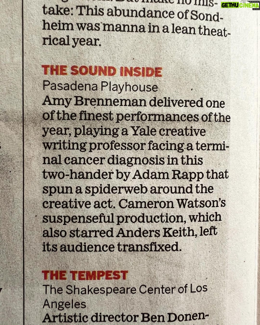 Peri Gilpin Instagram - 🎉❤️✍️ @ecamwat @pasadenaplayhouse @amybrenneman @craggs.jpg @ctgla @alexedelman @justforusshow and all. ❤️ Los Angeles, California