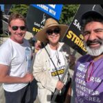 Peri Gilpin Instagram - Thank you for your very hard work @sagaftra strike captains❤️, thank you for your commitment negotiating committee ❤️, and thank you fellow union members❤️, for supporting the mighty quest for fair deals for all. HAPPY BIRTHDAY @steven90405 🍰 🎉🥳❤️ @parvey ❤️❤️‍🔥☀️💫🙌 #sagaftrastrong #sagaftrastrike