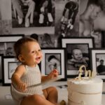 Perrie Edwards Instagram - Axels cake smash! 🎂 (theee most adorable thing I’ve ever witnessed 🥹😂)