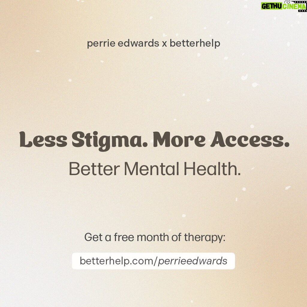 Perrie Edwards Instagram - I’ve found that opening up about my mental health has really helped me to better understand and take control of my anxiety. Therapy is something that I truly believe everyone can benefit from but sadly it’s not always accessible. I’m so excited to announce my partnership with @betterhelp 🌟 Together, we're on a mission to make therapy accessible and to break the stigma around mental health. This is an opportunity for YOU to give therapy a try by having access to one FREE month of therapy 💗 You’ll be matched with a credentialed therapist and at the end of the month you will decide whether you would like to take it further. We’re giving away up to £3,000,000 worth of therapy to help you prioritise your mental health and start your journey towards healing. My heart leapt when I was offered the chance to partner up with @betterhelp to provide people with the opportunity to start their therapy journey and to just encourage people to ask for help. I know that this is only the first step but I hope that it helps as many of you as possible. Join us in spreading the word and making mental health a priority. Go to betterhelp.com/perrieedwards to get your free month started.