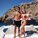 Perrie Edwards Instagram - I'm yacht goin to lie, I'm all a-boat lovin' you. It's al-waves fun when we on the boat & ma boy lookin ship shape! ☀️