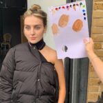 Perrie Edwards Instagram - The Madame Tussaud’s process! This felt so surreal, as you can see I couldn’t stop smiling 😅 The team were AMAZING, and their attention to detail BLEW MY MIND! (This was pre covid just FYI) @madametussauds 💕